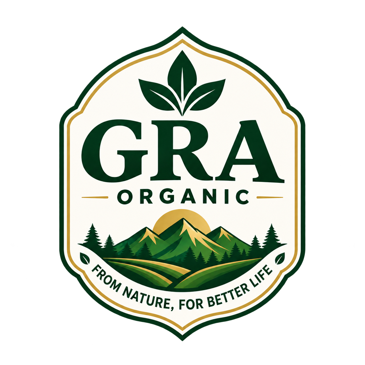 GRA Organic brand emblem