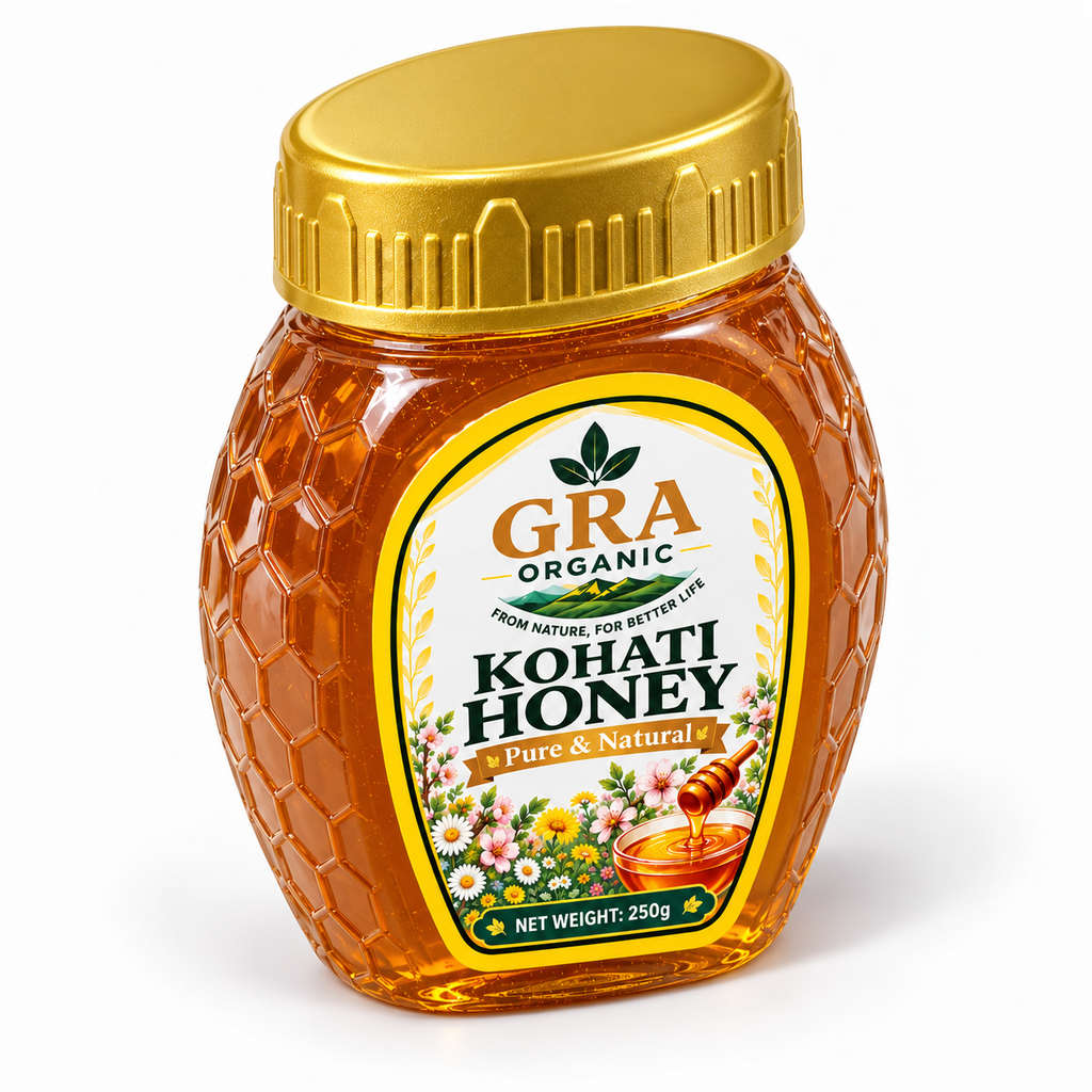 Kohati Honey – top angle – 250g