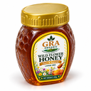 Wild Large Bee Honey — elevated angle — 250g