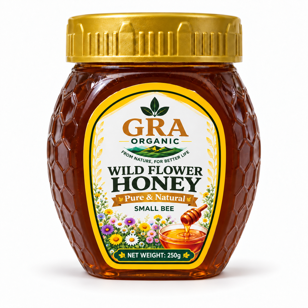 GRA Organic honey collection
